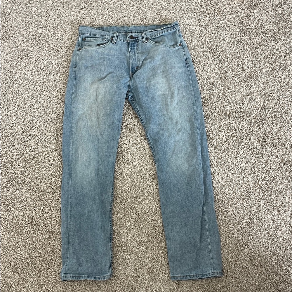 Levi's Light Blue Men's Straight Jeans